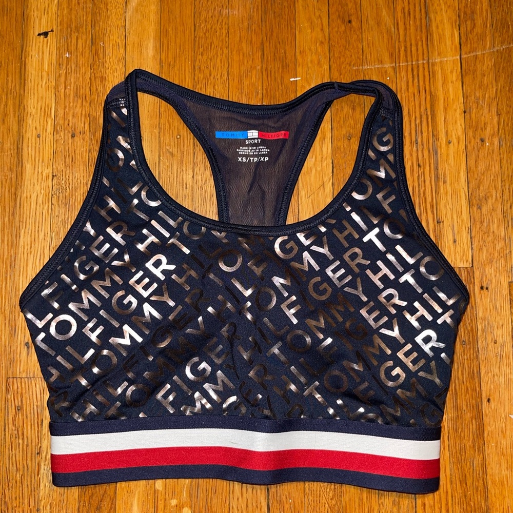 Tommy Hilfiger navy blue sports bra